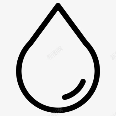 水滴云预报图标图标