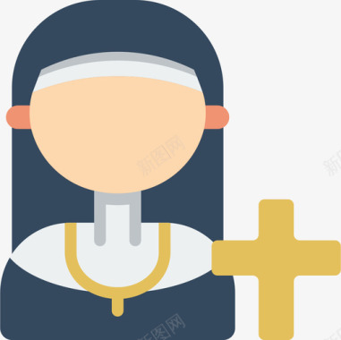 修女职业21平房图标图标
