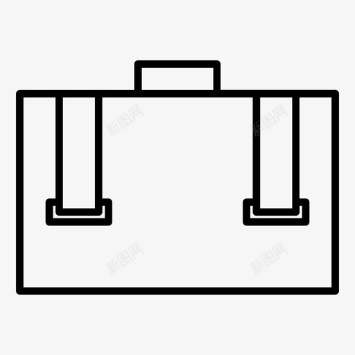 手提箱包公文包图标svg_新图网 https://ixintu.com 公文包 商务 手提箱 概要 行李架 行李箱