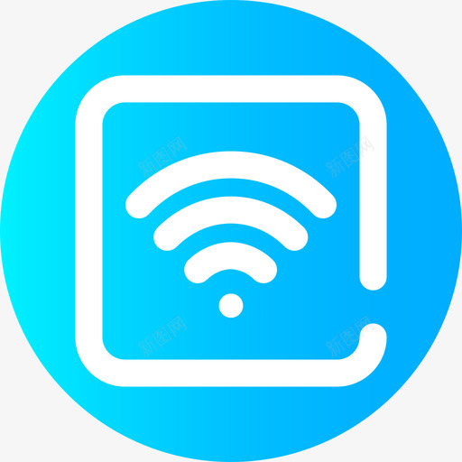 Wifi机场71环形图标svg_新图网 https://ixintu.com Wifi 机场 环形