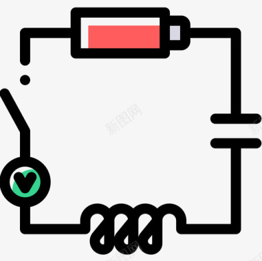 电路物理14颜色省略图标图标