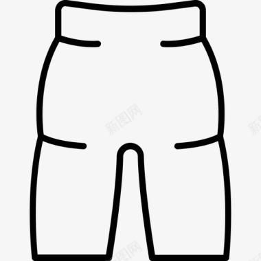 运动服衣服裤子图标图标