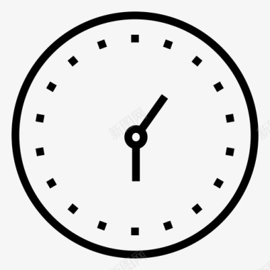 时间时钟截止日期图标图标