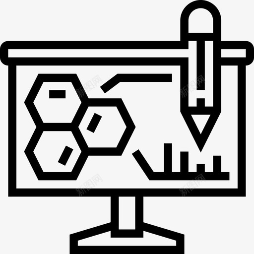 理论生物化学8线性图标svg_新图网 https://ixintu.com 理论 生物化学8 线性