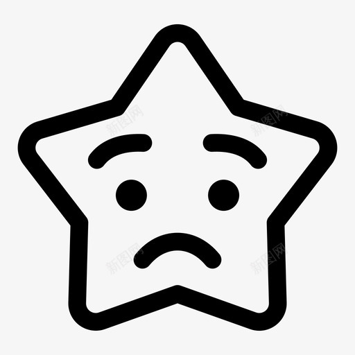 表情情感脸图标svg_新图网 https://ixintu.com 微笑 情感 明星 表情