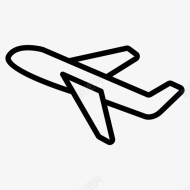 航班空客飞机图标图标
