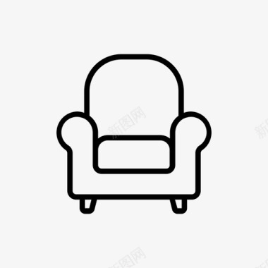采购产品扶手椅家具家庭家具图标图标