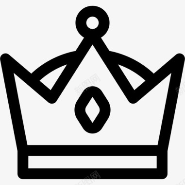 皇冠奖励徽章2直系图标图标