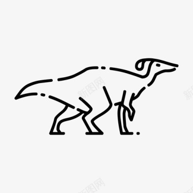 副龙动物恐龙图标图标