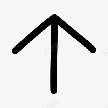 箭头V形ui图标图标