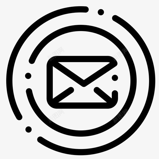 聊天电子邮件消息图标svg_新图网 https://ixintu.com 打字 技术支持虚线 支持 消息 电子邮件 短信 聊天