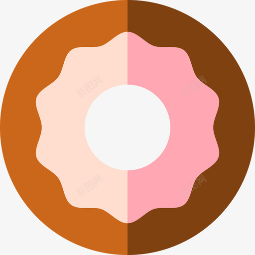甜甜圈糖果和糖果10个扁平图标svg_新图网 https://ixintu.com 扁平 甜甜圈 糖果和糖果10个