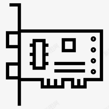 pci卡以太网硬件图标图标