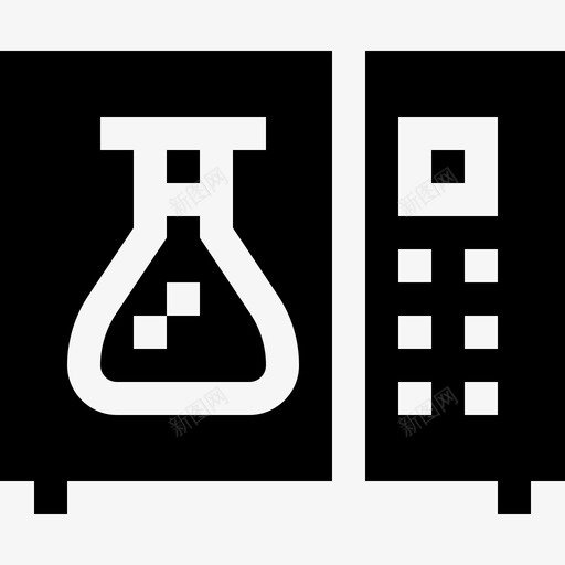 微波炉实验室17填充图标svg_新图网 https://ixintu.com 填充 实验室 微波炉