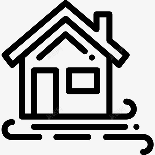 房屋保险26直系图标svg_新图网 https://ixintu.com 保险 房屋 直系