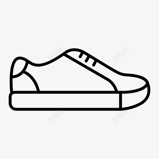 鞋靴子时尚图标svg_新图网 https://ixintu.com 健康健身系列图标 时尚 运动 运动鞋 靴子 鞋 鞋类