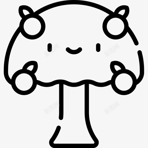 树树12线形图标svg_新图网 https://ixintu.com 树 树12 线形