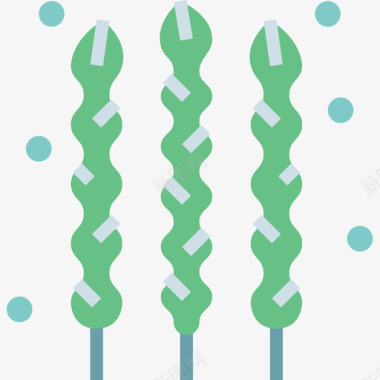 海藻海鲜2扁平图标图标