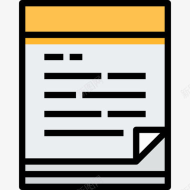 Txt文件和文件夹16线性颜色图标图标