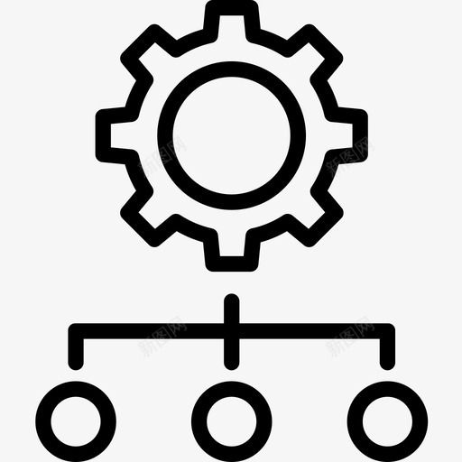 解决方案工程60线性图标svg_新图网 https://ixintu.com 工程 线性 解决方案