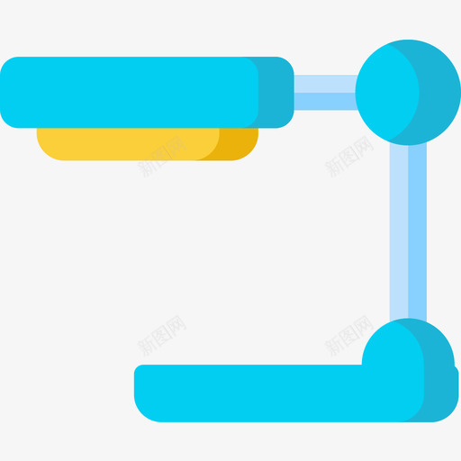 168办公室灯扁平图标svg_新图网 https://ixintu.com 168办公室灯 扁平