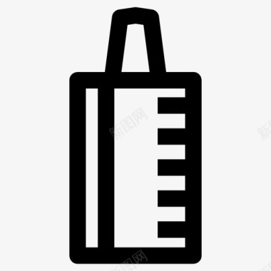 加油瓶子燃料图标图标