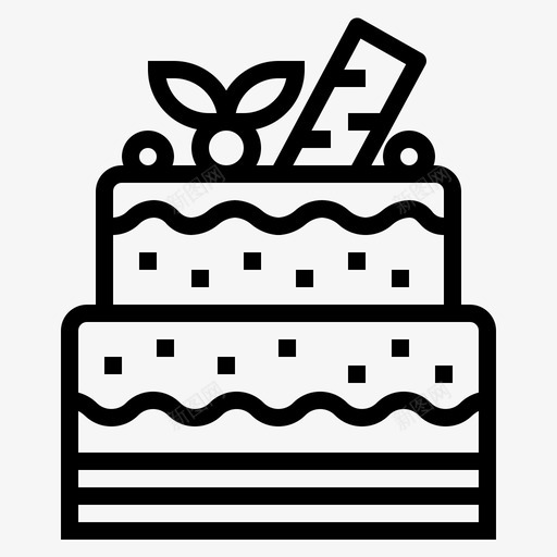 蛋糕面包店甜点图标svg_新图网 https://ixintu.com 之夜 派对 甜点 舞会 蛋糕 面包店