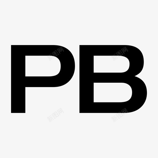 PBsvg_新图网 https://ixintu.com PB pb标识
