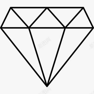 钻石金融宝石图标图标