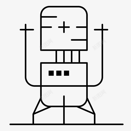 生物芯片机器人未来图标svg_新图网 https://ixintu.com 下一 下一个 东西 个大 医疗 太空 探索 未来 机器 机器人 生物芯片