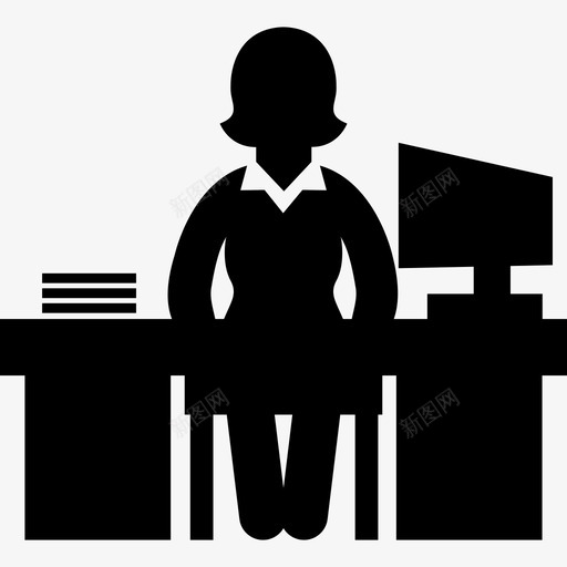 办公桌上的女性ceo办公桌上的女性图标svg_新图网 https://ixintu.com 办公桌上的女性 办公桌上的女性ceo