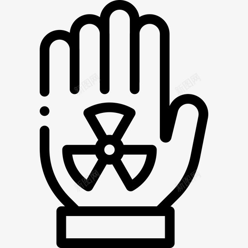 核能核能13线性图标svg_新图网 https://ixintu.com 核能 线性
