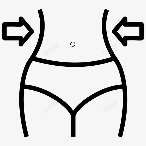 减肥节食健身图标svg_新图网 https://ixintu.com 健身 减肥 图标 瘦身 睡眠 系列 节食 补充 计划 运动 锻炼