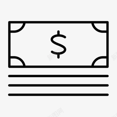 钱堆钞票现金图标图标
