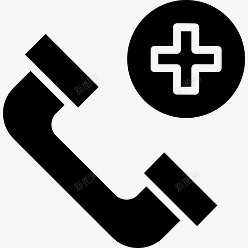 呼叫医疗158可靠图标svg_新图网 https://ixintu.com 医疗 可靠 呼叫