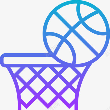 篮球运动79坡度图标图标