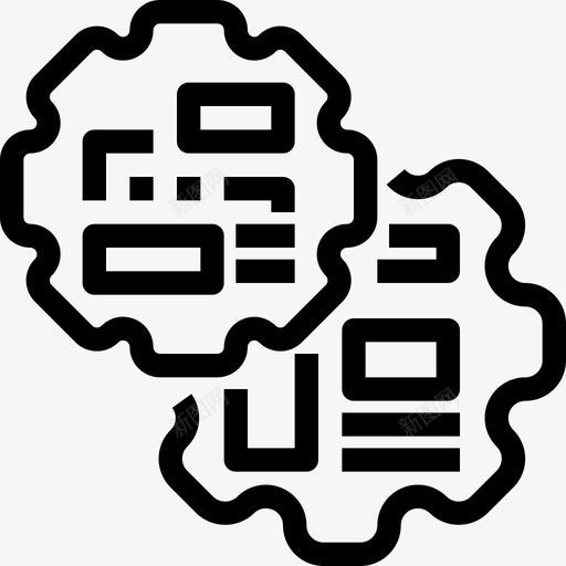 在线系统应用教育图标svg_新图网 https://ixintu.com 在线 学习 应用 技术 教育 知识 系统