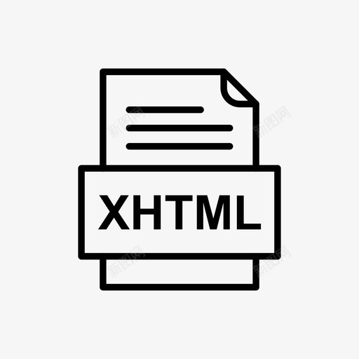 xhtml文件文档图标文件类型格式svg_新图网 https://ixintu.com 41种 xhtml 图标 文件 文档 格式 类型