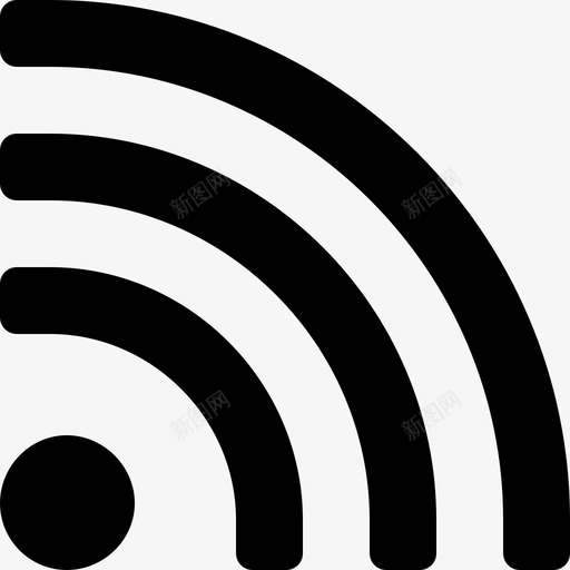 Wifi信号硬件9已填充图标svg_新图网 https://ixintu.com Wifi 信号 填充 硬件