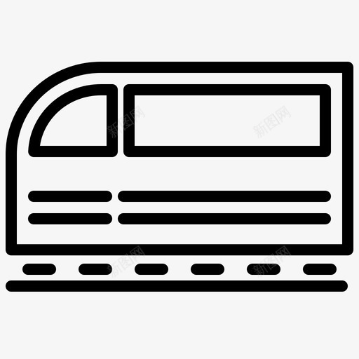 火车机车运输图标svg_新图网 https://ixintu.com 机车 火车 运输