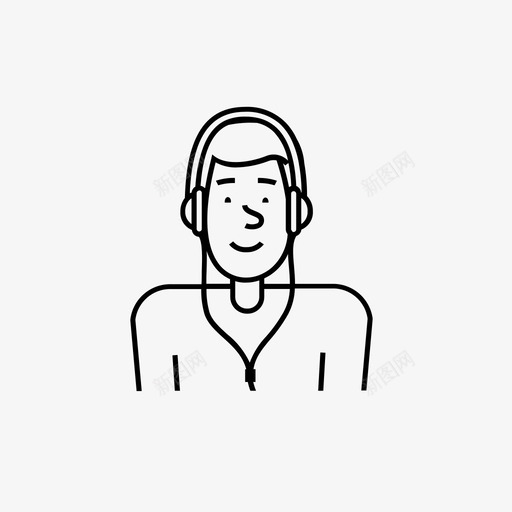 年轻人耳机节奏音乐类型图标svg_新图网 https://ixintu.com 专业 人士 各种各样 年轻 年轻人 类型 耳机 节奏 音乐