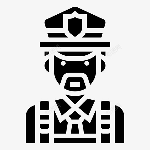 警察犯罪法律保护图标svg_新图网 https://ixintu.com 保护 法律 犯罪 警察