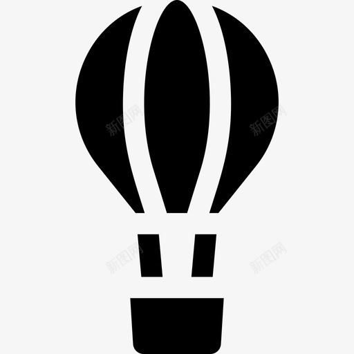 热气球公共交通5充气图标svg_新图网 https://ixintu.com 充气 公共交通5 热气球
