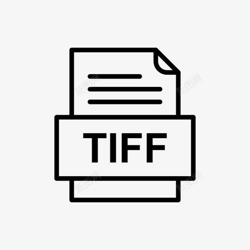 tiff文件文档图标文件类型格式svg_新图网 https://ixintu.com 41种文件格式 tiff文件文档图标 文件类型 格式