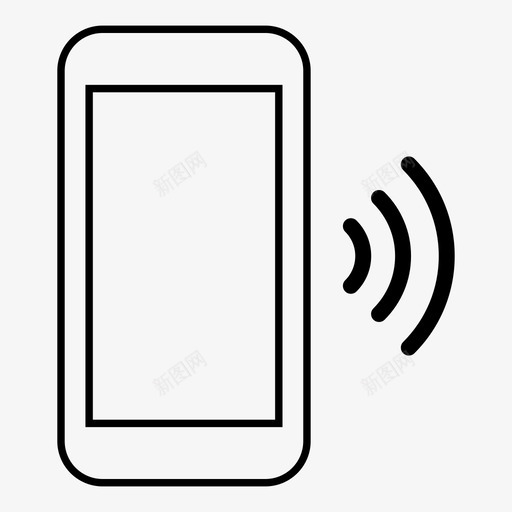 电话电池通话图标svg_新图网 https://ixintu.com 无线 电池 电话 覆盖 通话