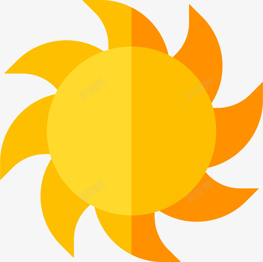 SunMay56Flat图标svg_新图网 https://ixintu.com Flat May Sun