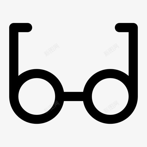 眼镜商务视觉图标svg_新图网 https://ixintu.com 商务 多媒体概要 眼镜 视觉