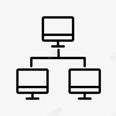 集成连接系统图标图标