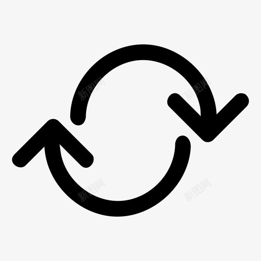 双前进箭头方向图标svg_新图网 https://ixintu.com 刷新 双前进 方向 移动 箭头 箭头线黑色 重新加载