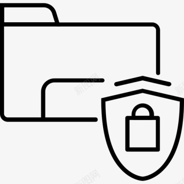 保护数据密钥图标图标